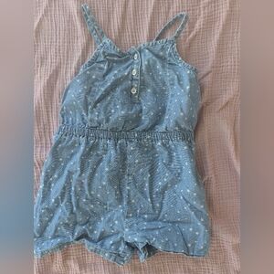 Blue Starry Kids Romper
